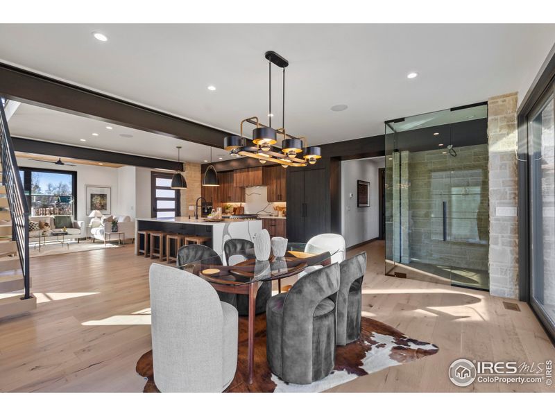 Furnished interior view inside a new home in , Fort Collins (Image 14).