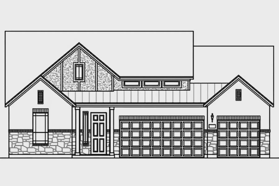 Representative rendering of the exterior for the Sydney by Chesmar Homes (Image 16).