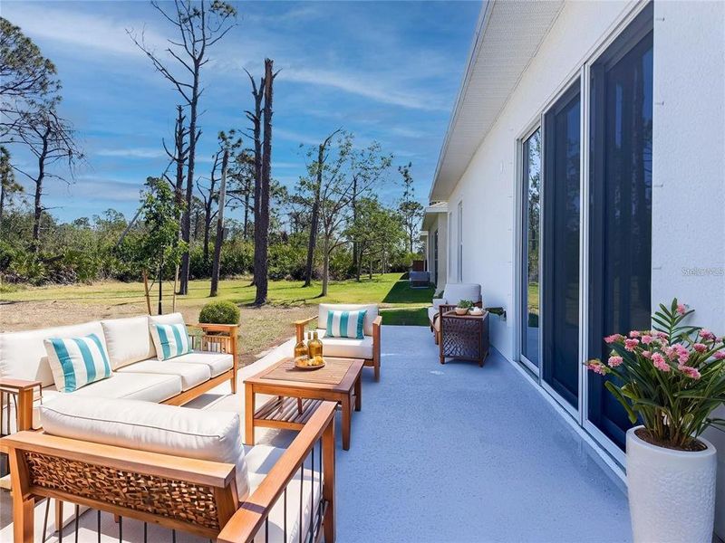 Furnished interior view inside a new home in , Rotonda West (Image 18).