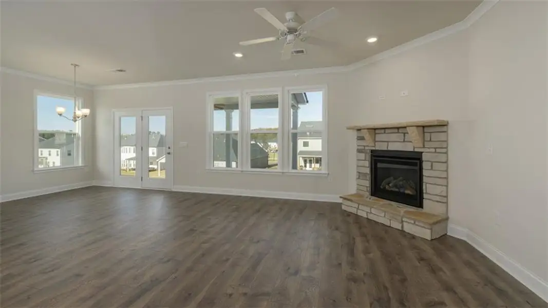 Spacious, unfurnished interior of a new home in Westland, Bogart (Image 19).