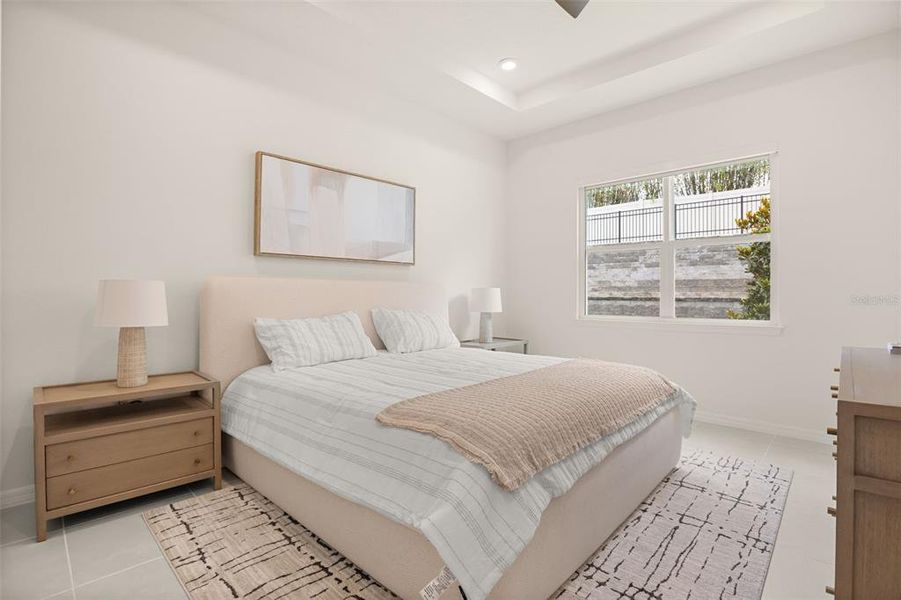 Furnished interior view inside a new home in , Winter Garden (Image 33).