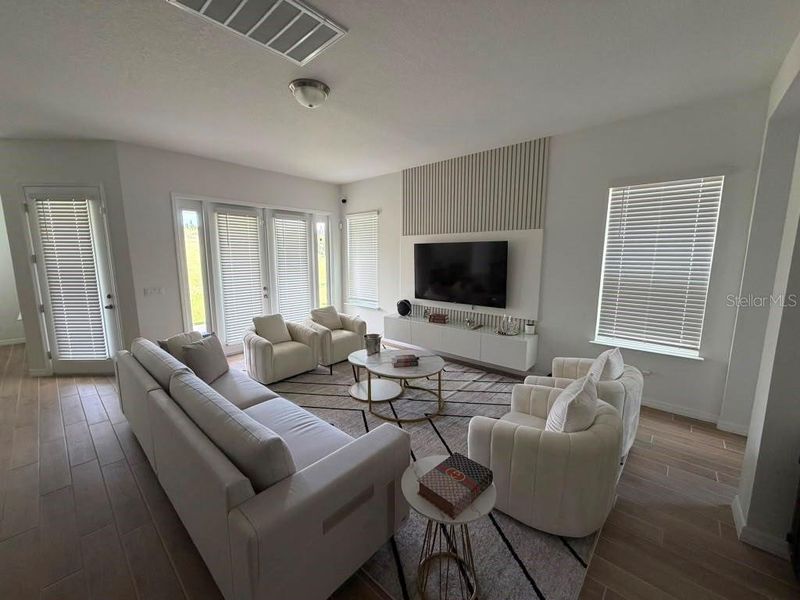 Furnished interior view inside a new home in , Winter Garden (Image 17).