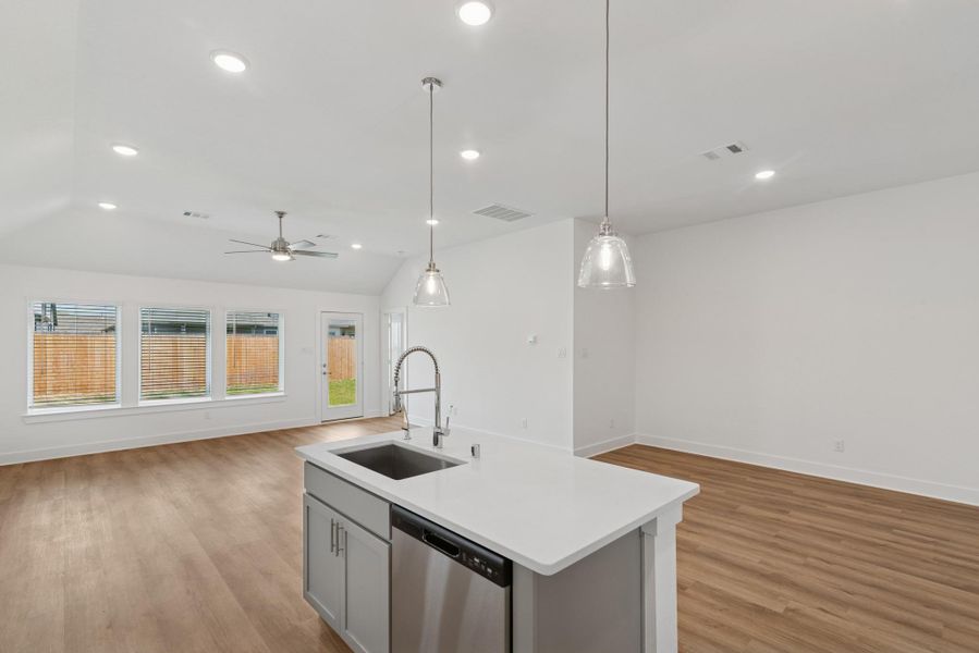 Furnished interior view inside a new home in Summerview, Fulshear (Image 4). Furnished interior view inside a new home in Summerview, Fulshear (Image 4).