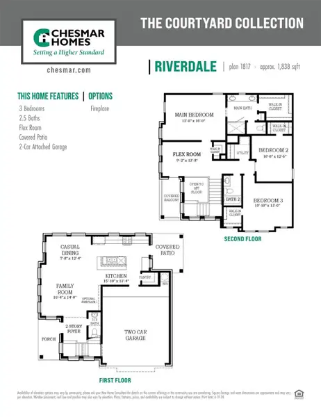Riverdale Floorplan Riverdale Floorplan