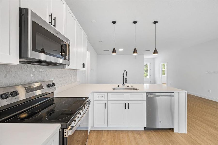 Furnished interior view inside a new home in , Citrus Springs (Image 13).