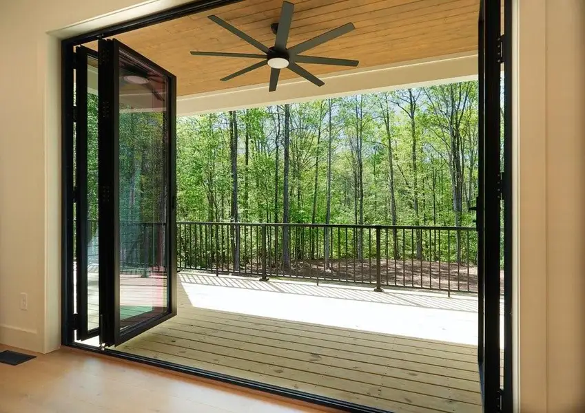 Exterior details and patio area of a home in , Canton (Image 4).