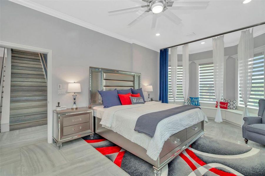 Furnished interior view inside a new home in , Lakeland (Image 47). Furnished interior view inside a new home in , Lakeland (Image 47).