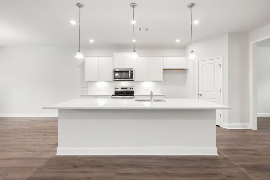 Furnished interior view inside a new home in Waterways, Richmond Hill (Image 4). Furnished interior view inside a new home in Waterways, Richmond Hill (Image 4).