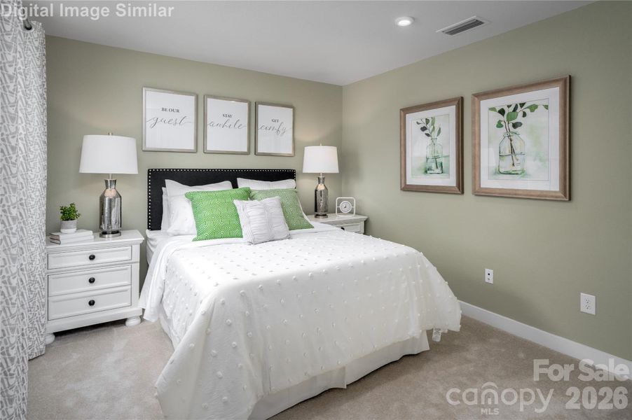 Ready to roll out the welcome mat? This inviting guest room is your ticket to hosting with heart. Whether it’s family for the holidays or friends for the weekend, you’ve got the perfect space to make them feel right at home. Cozy, stylish, and ready for memories—let the sleepovers begin!