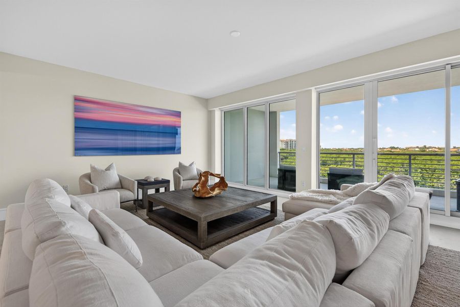 Furnished interior view inside a new home in , Jupiter (Image 6).