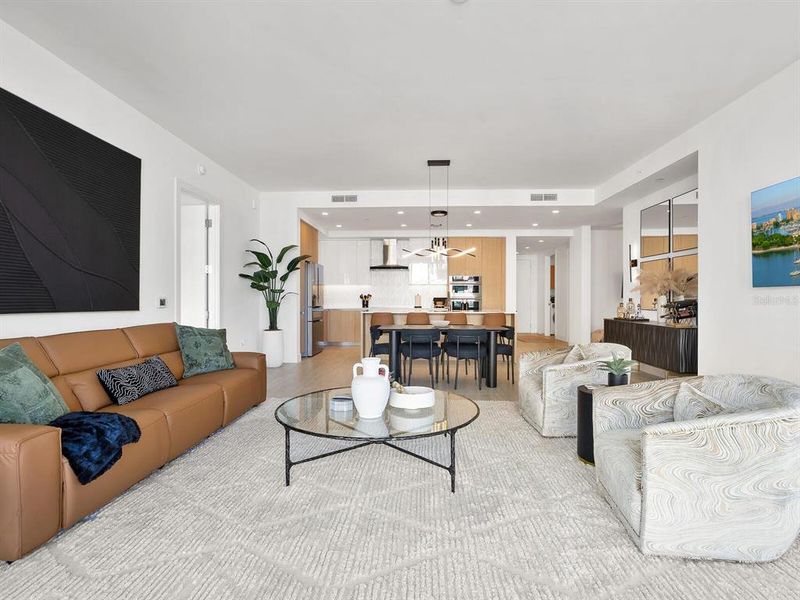 Furnished interior view inside a new home in , Sarasota (Image 53). Furnished interior view inside a new home in , Sarasota (Image 53).