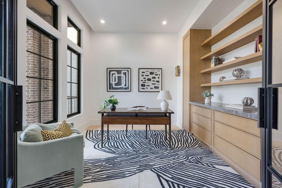 Furnished interior view inside a new home in , Houston (Image 14).