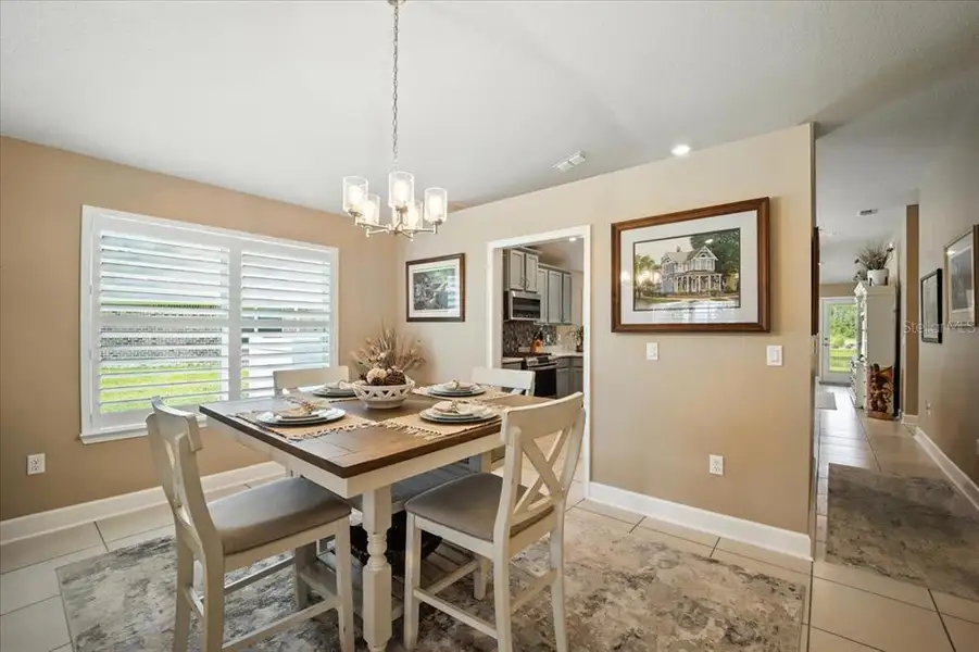 Furnished interior view inside a new home in Sawmill Creek at Palm Coast Park, Palm Coast (Image 4).