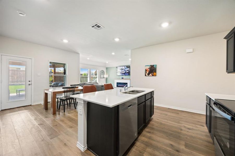 Furnished interior view inside a new home in Wildwood, Royse City (Image 8).