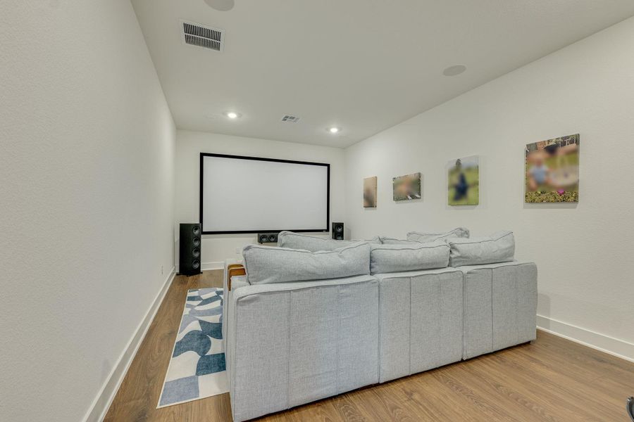 Furnished interior view inside a new home in , Leander (Image 37).