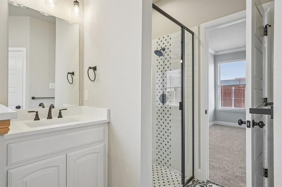 Furnished interior view inside a new home in , Alvarado (Image 10).