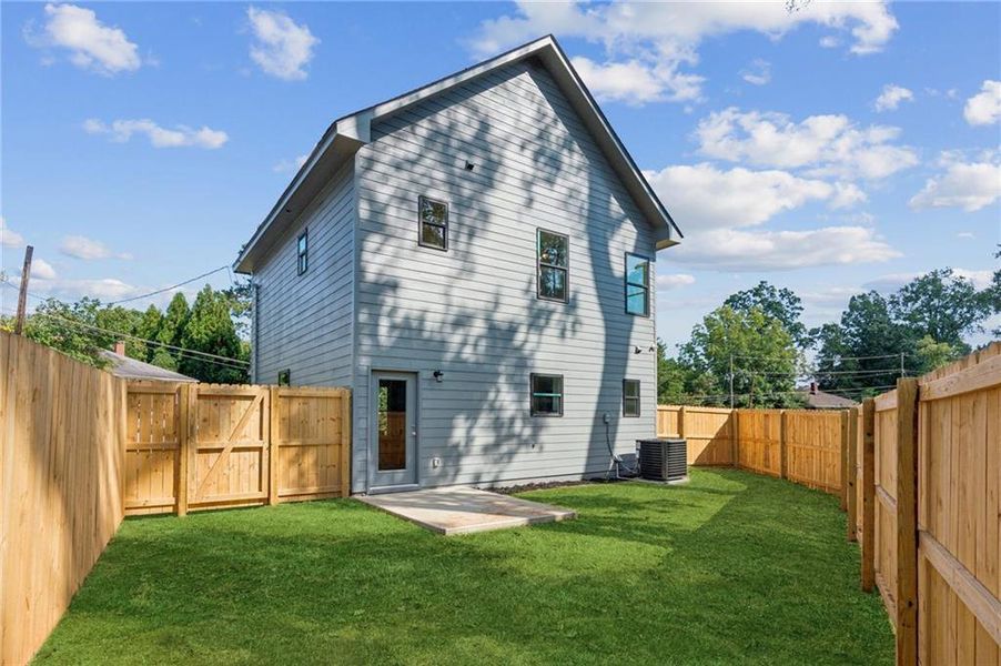 Front exterior of a new home in , Canton, GA, highlighting curb appeal (Image 23).