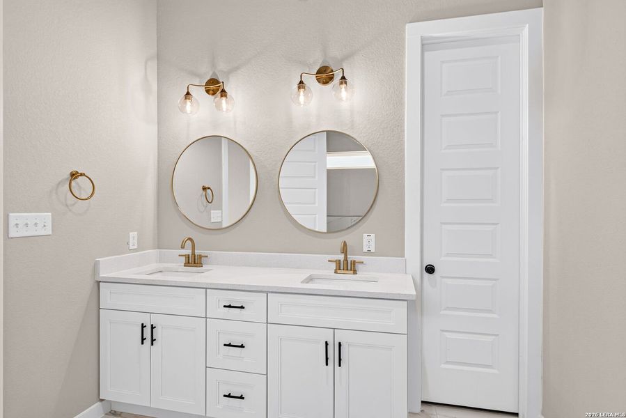 Furnished interior view inside a new home in , Somerset (Image 12).