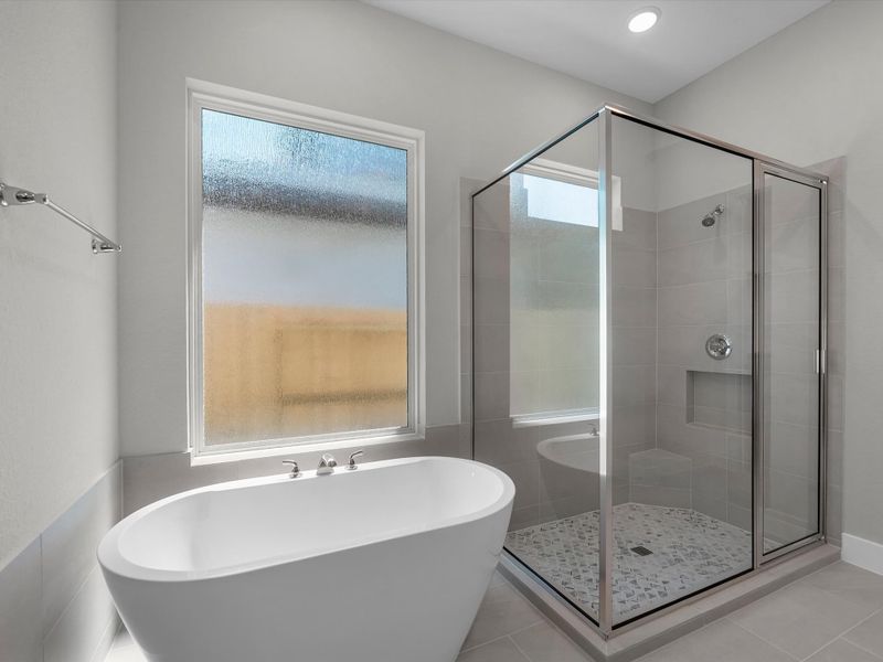 Furnished interior view inside a new home in Oakhill Reserve, Tomball (Image 8).