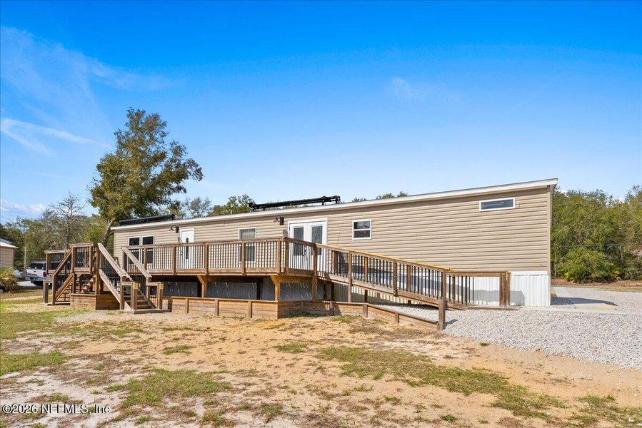 Exterior details and patio area of a home in , Keystone Heights (Image 4). Exterior details and patio area of a home in , Keystone Heights (Image 4).