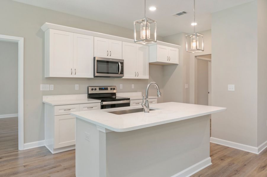 Representative furnished interior of a home built from the Sierra by CJL Homes in Oak Hollow, Crestview (Image 4).