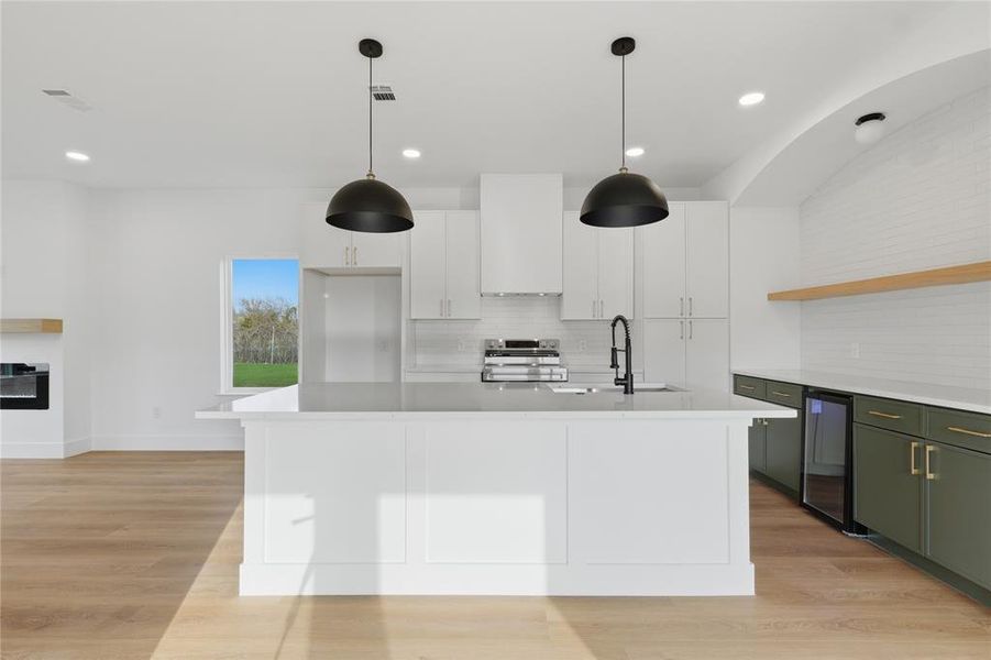 Furnished interior view inside a new home in , Dallas (Image 4). Furnished interior view inside a new home in , Dallas (Image 4).