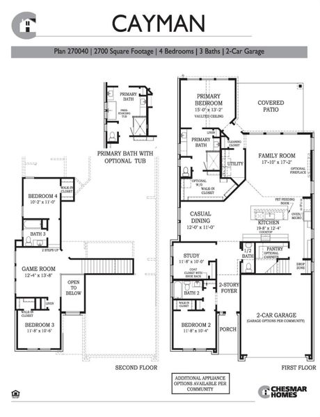Caymon floorplan