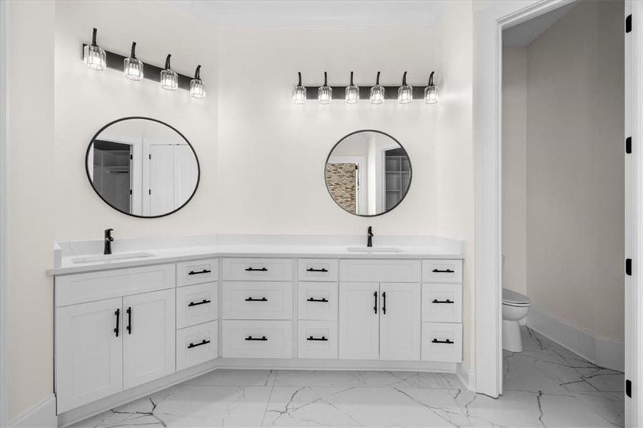 Furnished interior view inside a new home in , Douglasville (Image 18).