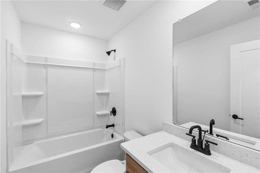 Furnished interior view inside a new home in Grandview Terrace, Canton (Image 6).