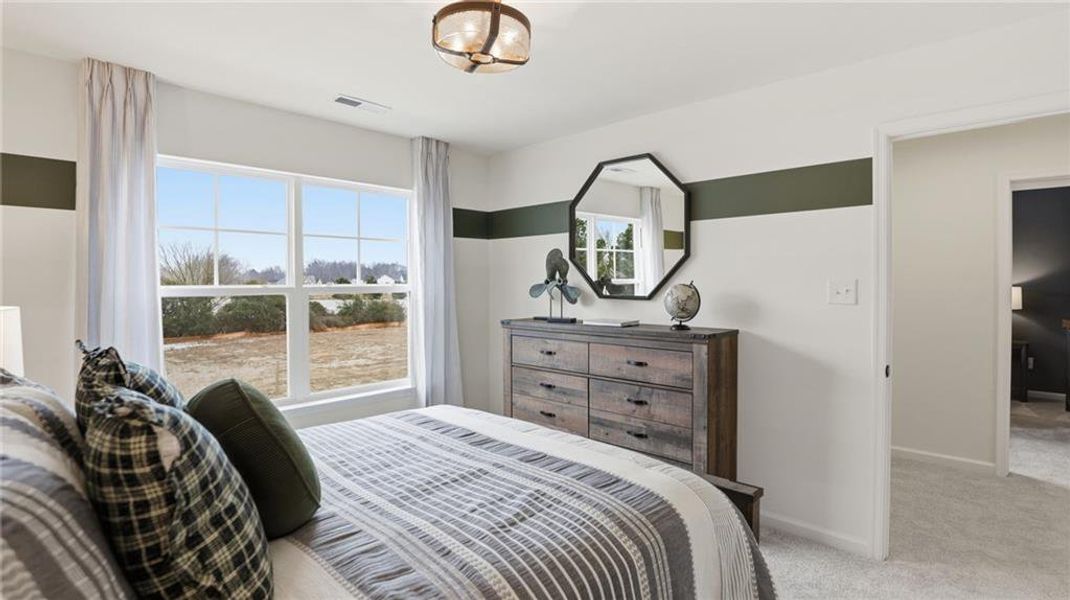 Furnished interior view inside a new home in , Dawsonville (Image 61).