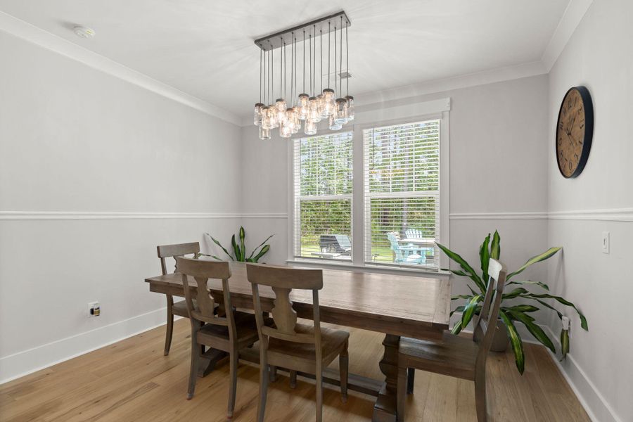 Furnished interior view inside a new home in , Huger (Image 41).