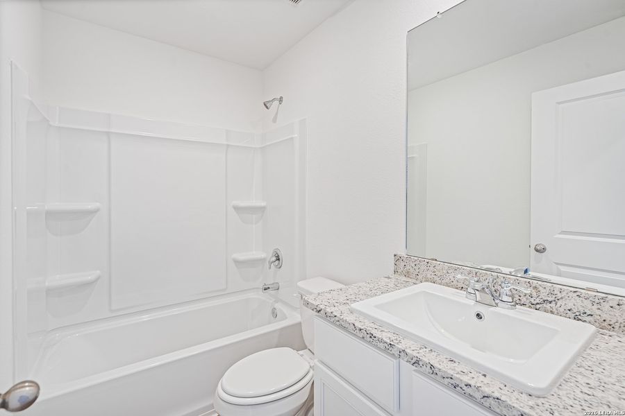 Furnished interior view inside a new home in Luckey Ranch, San Antonio (Image 12).
