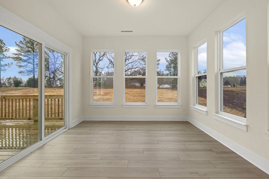 Spacious, unfurnished interior of a new home in Browning Mill, Wendell (Image 32).
