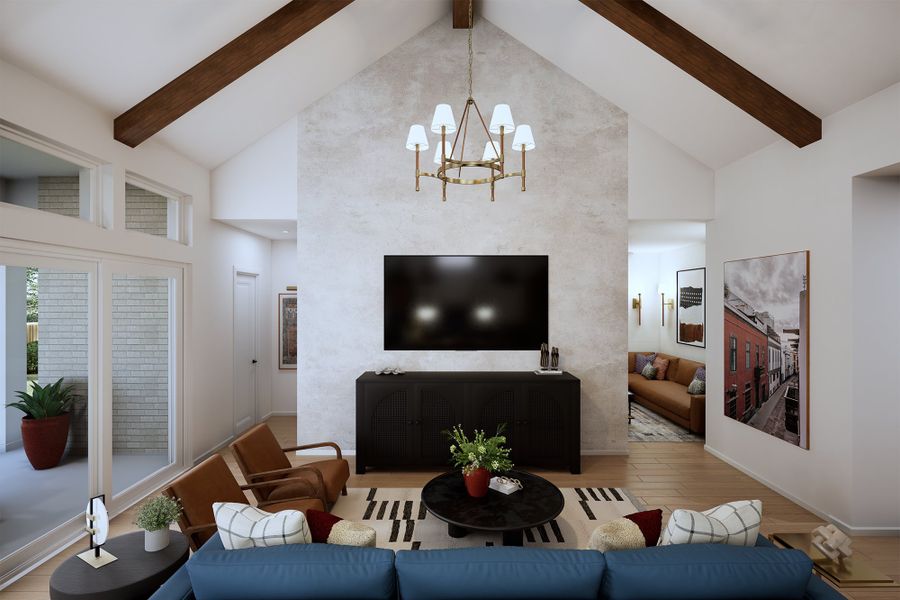 The Jacksboro - Family Room