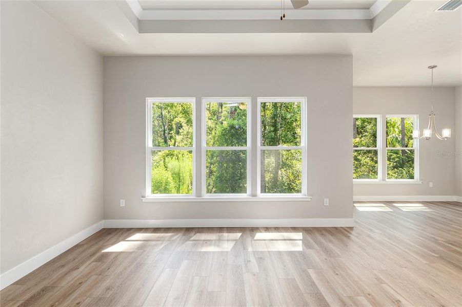 Spacious, unfurnished interior of a new home in Fairway Pointe at West End, Newberry (Image 38). Spacious, unfurnished interior of a new home in Fairway Pointe at West End, Newberry (Image 38).