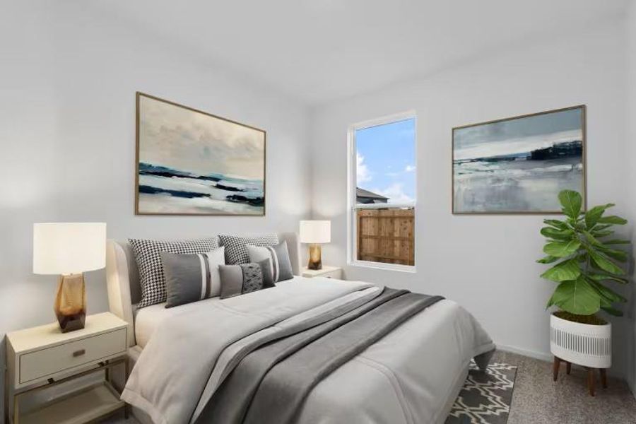 MODEL HOME images may NOT be consistent with the finished product.