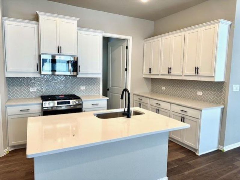 Furnished interior view inside a new home in Heritage, Dripping Springs (Image 6). Furnished interior view inside a new home in Heritage, Dripping Springs (Image 6).