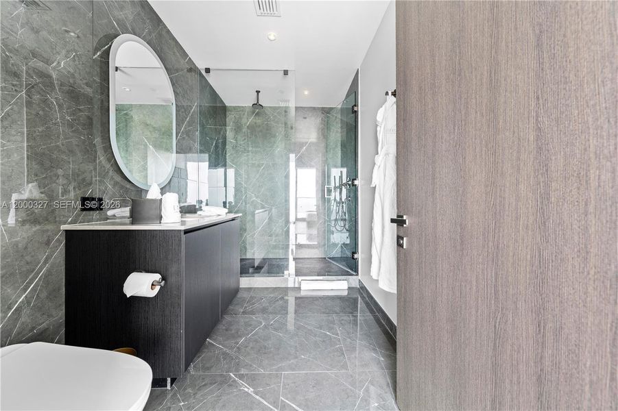 Furnished interior view inside a new home in , Miami (Image 7).