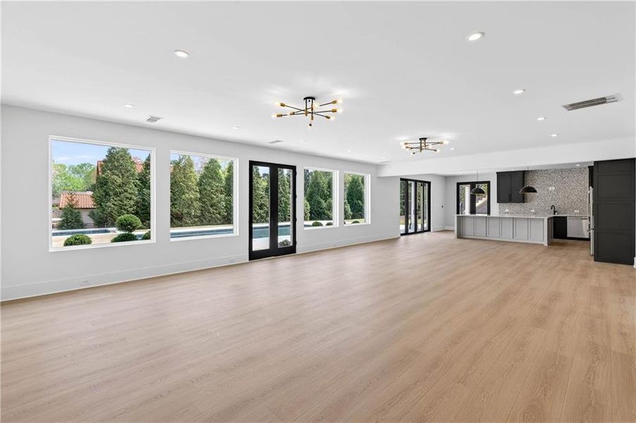 Spacious, unfurnished interior of a new home in , Marietta (Image 63).
