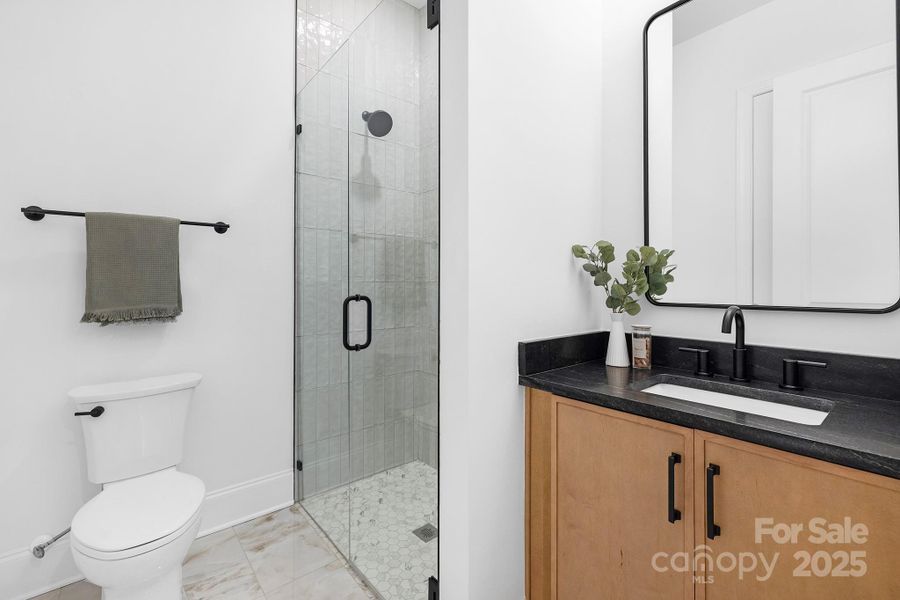 Furnished interior view inside a new home in , Charlotte (Image 11).