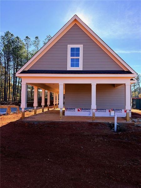 In-progress construction of a new home in Carolina, Palmetto, GA (Image 31). In-progress construction of a new home in Carolina, Palmetto, GA (Image 31).