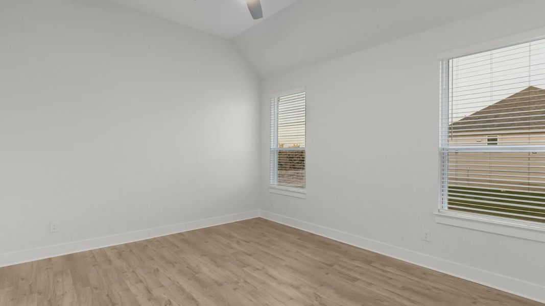 Representative unfurnished interior of a home built from the Merritt by Chesmar Homes in Feathergrass, Florence (Image 31).