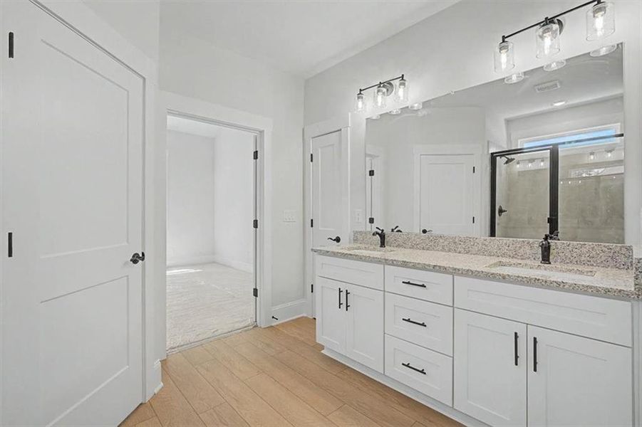 Furnished interior view inside a new home in , Dallas (Image 12). Furnished interior view inside a new home in , Dallas (Image 12).