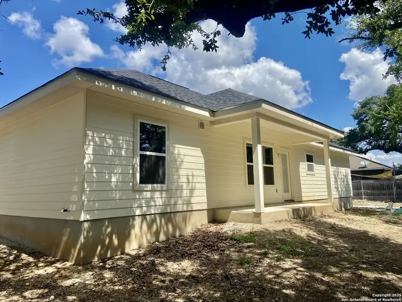 Front exterior of a new home in , Canyon Lake, TX, highlighting curb appeal (Image 1). Front exterior of a new home in , Canyon Lake, TX, highlighting curb appeal (Image 1).
