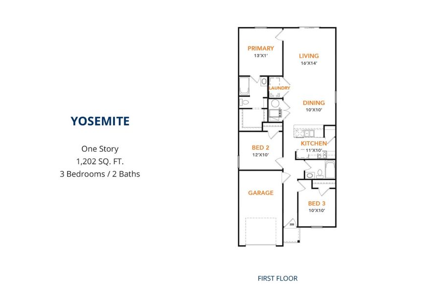 Image 16 representing the Yosemite by National HomeCorp in Santa Fe, Cleveland, TX. Image 16 representing the Yosemite by National HomeCorp in Santa Fe, Cleveland, TX.