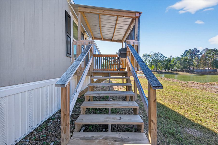 Exterior details and patio area of a home in , Cleveland (Image 23). Exterior details and patio area of a home in , Cleveland (Image 23).