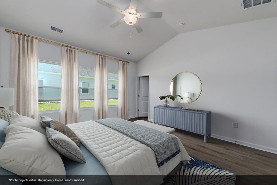 Furnished interior view inside a new home in Jordan Grove, Conway (Image 10).