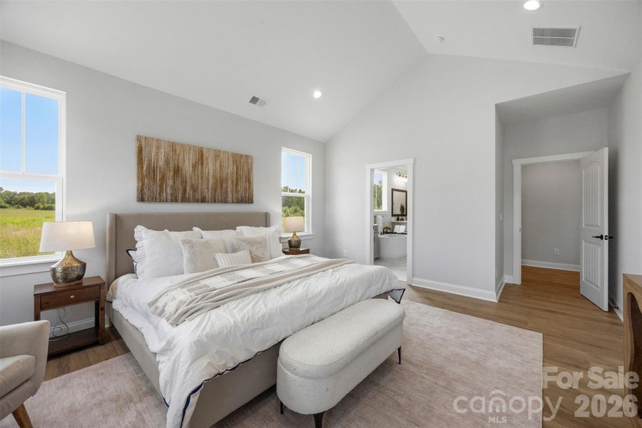 Furnished interior view inside a new home in , Lancaster (Image 18).