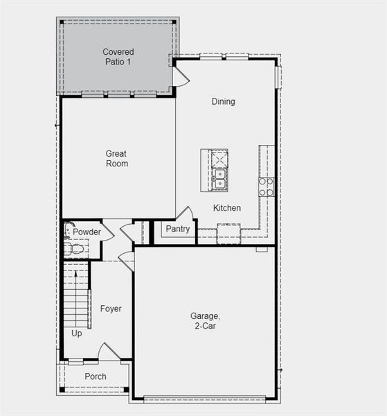 Structural options added:  Covered outdoor living.