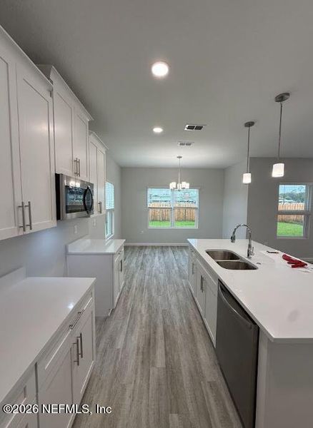 Furnished interior view inside a new home in , Jacksonville (Image 7).